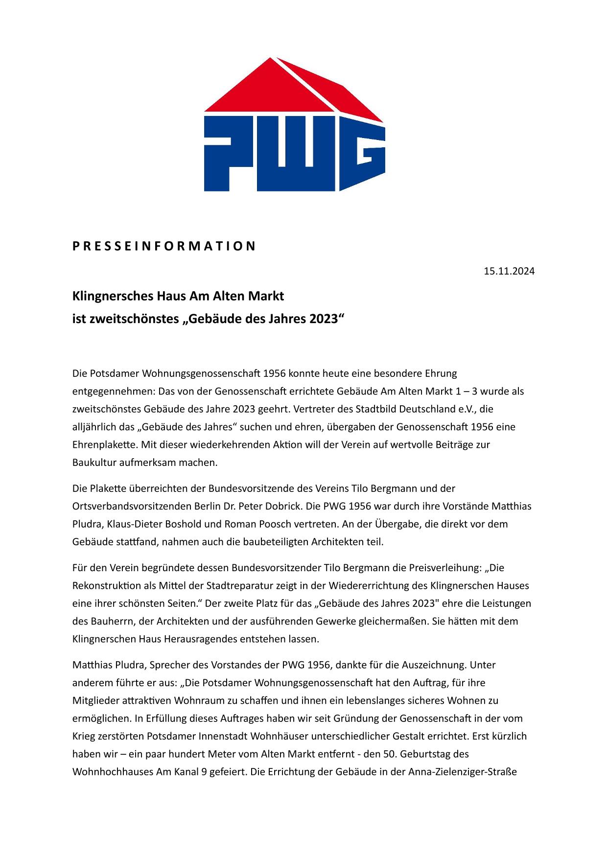 Pressemitteilung1